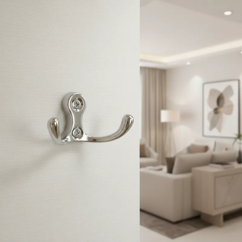 Porte-manteau MIKEL S / Chrome brillant
