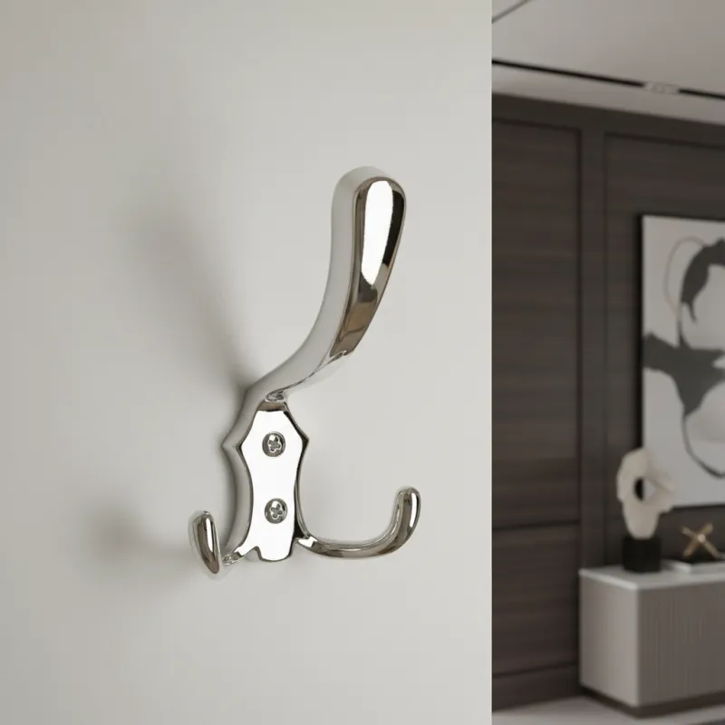 Porte-manteau MIKEL XL / Chrome brillant