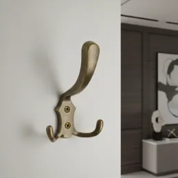 Porte-manteau MIKEL XL / Laiton patiné