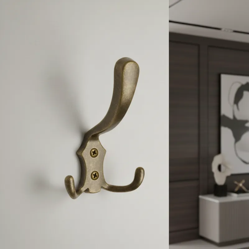 Porte-manteau MIKEL XL / Laiton patiné