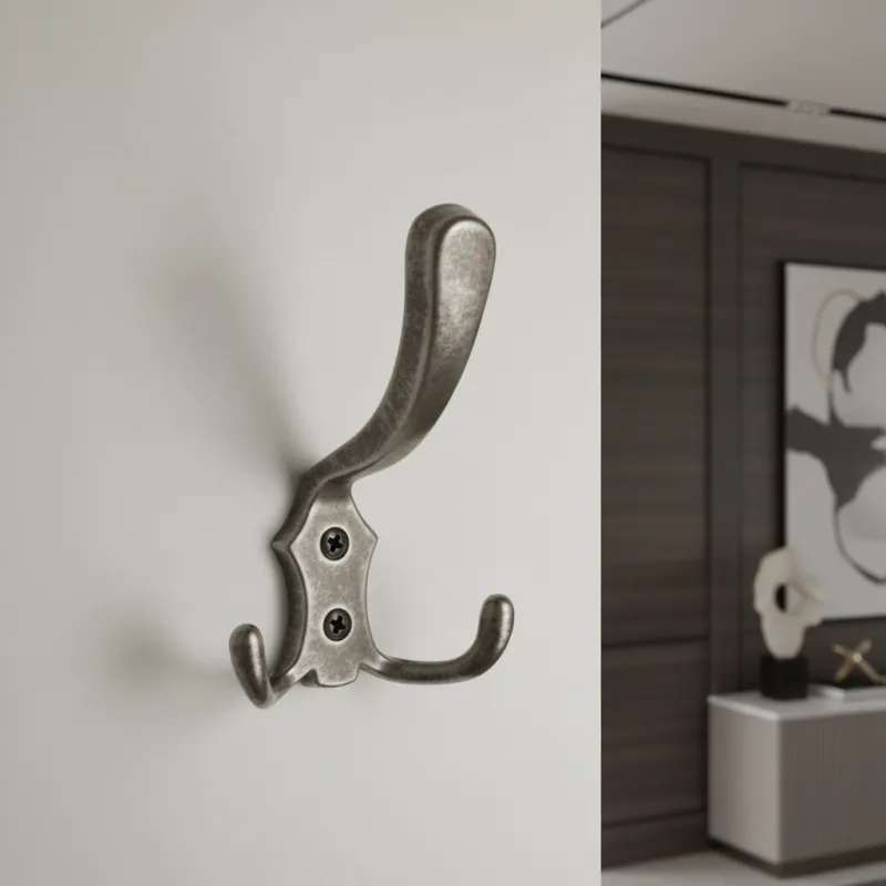 Porte-manteau MIKEL XL / Argent vieilli