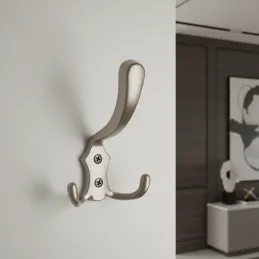Porte-manteau MIKEL XL / Nickel satiné