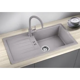 Évier en céramique Blanco FAVUM XL 6 S / Blanc soft