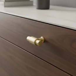 Bouton de meuble TINA DUO / Or brossé