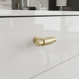 Bouton de meuble TINA DUO / Or brossé