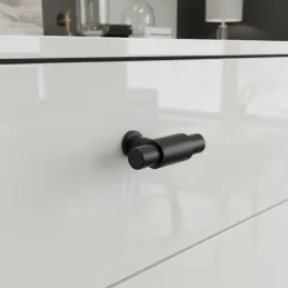 Bouton de meuble TINA DUO / Noir mat