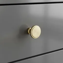 Bouton de meuble TINA / Or brossé
