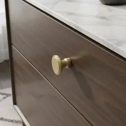 Bouton de meuble TINA / Or brossé
