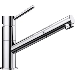 Robinet BLANCO KANO-S avec douchette / Chrome brillant