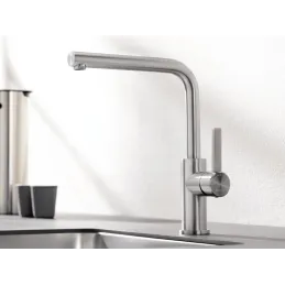 Batterie Blanco LANORA / acier inoxydable poli
