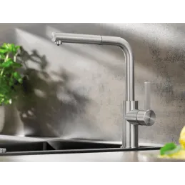 Robinet Blanco LANORA / acier inoxydable poli