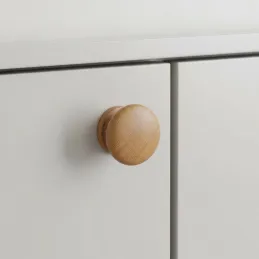 Bouton MASSIVE / Chêne verni