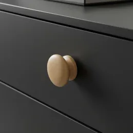 Knopka MASSIVE / hêtre verni
