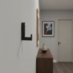 Portemanteau TAU / Noir mat