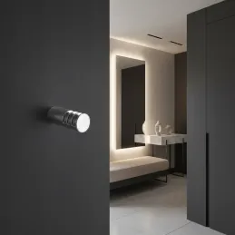 Porte-manteau PING / Chrome brillant