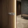 Chrome mat brossé