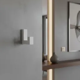 Patère TELGADO S / Blanc mat