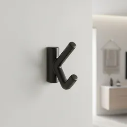 Patère VIDOX / Noir mat