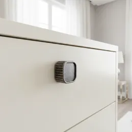 Bouton de meuble LOGAN / Vieux argent