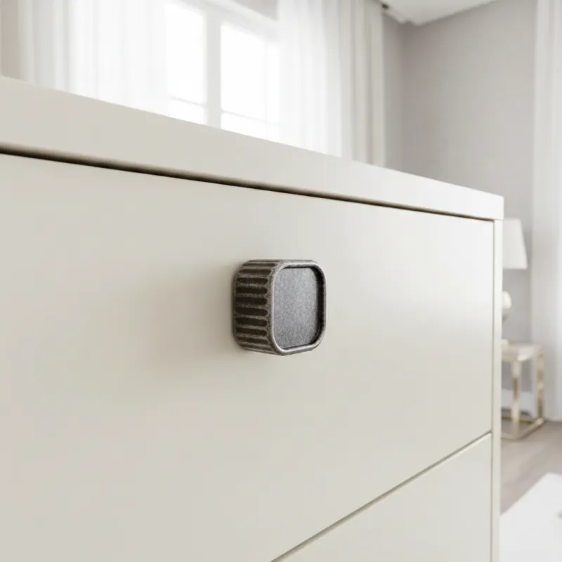 Bouton de meuble LOGAN / Vieux argent