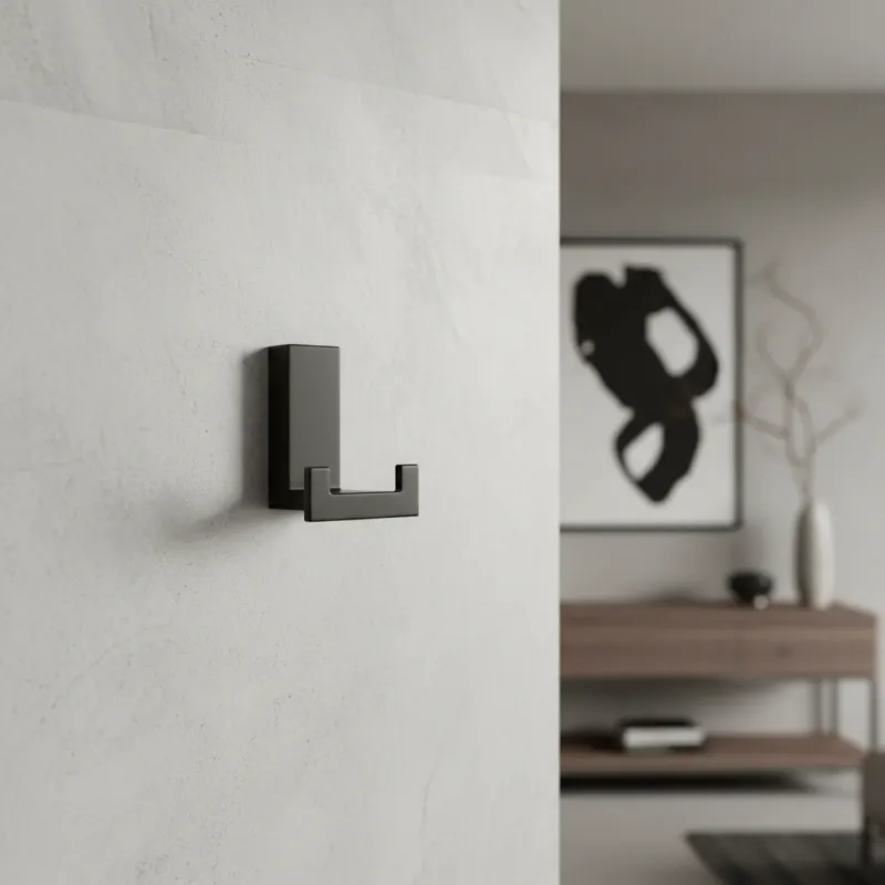 Patère SILVIA Mini / Noir mat