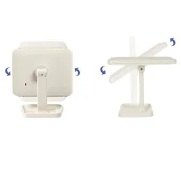 Miroir cosmétique avec éclairage LED et organiseur TREND / Crème