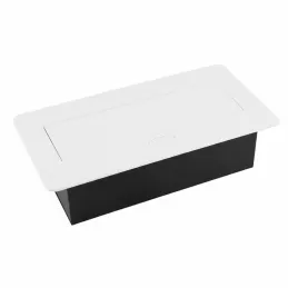 Prise électrique escamotable KOMBI BOX USB A+C / Blanc