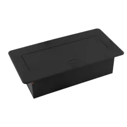 Prise électrique escamotable 3x230 V / Noir