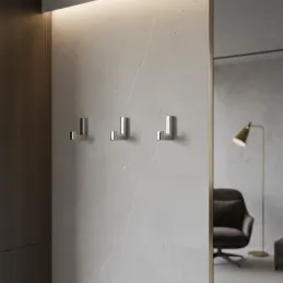 Patère MAXA / Chrome brillant