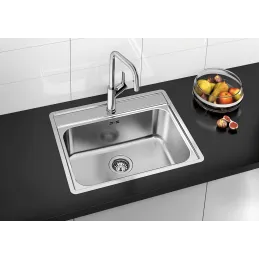Évier en acier inoxydable Blanco LEMIS 6-IF