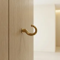 Patère ORSA / Doré brillant