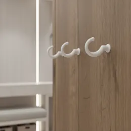 Porte-manteau ORSA / Blanc mat