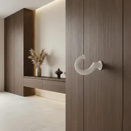 Porte-manteau ORSA / Blanc mat