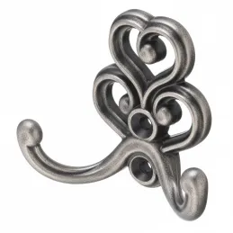 Patère rustique STRADIUS MINI / Argent vieilli