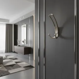 Porte-manteau LAMAR XL / Nickel brossé