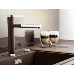 Robinet Blanco LINUS S / Silgranit / douchette