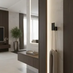 Porte-manteau DESIGNO / Noir mat