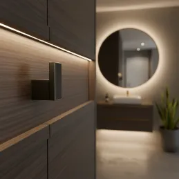 Porte-manteau DESIGNO / Noir mat
