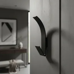 Porte-manteau ALBERTO / Noir mat