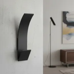 Porte-manteau ALBERTO / Noir mat