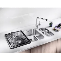 Mitigeur Blanco LINUS-S avec douchette / Chrome brillant