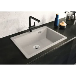 Robinet Blanco LINUS-S avec douchette - Silgranit / Anthracite