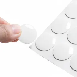 Cache autocollant / Blanc brillant