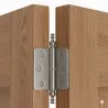 Chrome mat brossé