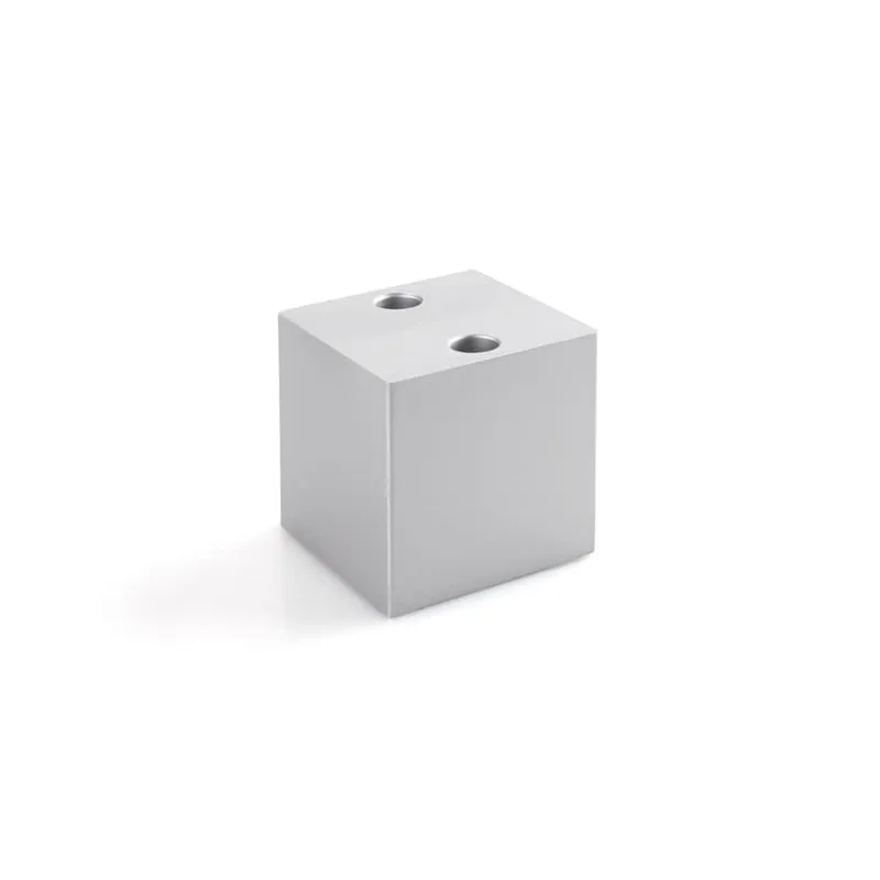Pied en plastique 50x50 mm MIXO / Gris