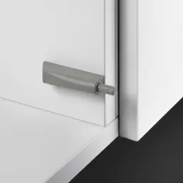 Poussoir d’ouverture sans poignée pour portes MOVE Mini / Gris