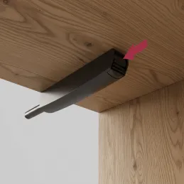 Poussoir pour l’ouverture sans poignée des portes MOVE Maxi / Blanc