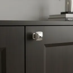 Bouton de meuble MARON / Chrome brillant