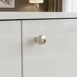 Bouton de meuble MARON / Chrome brillant
