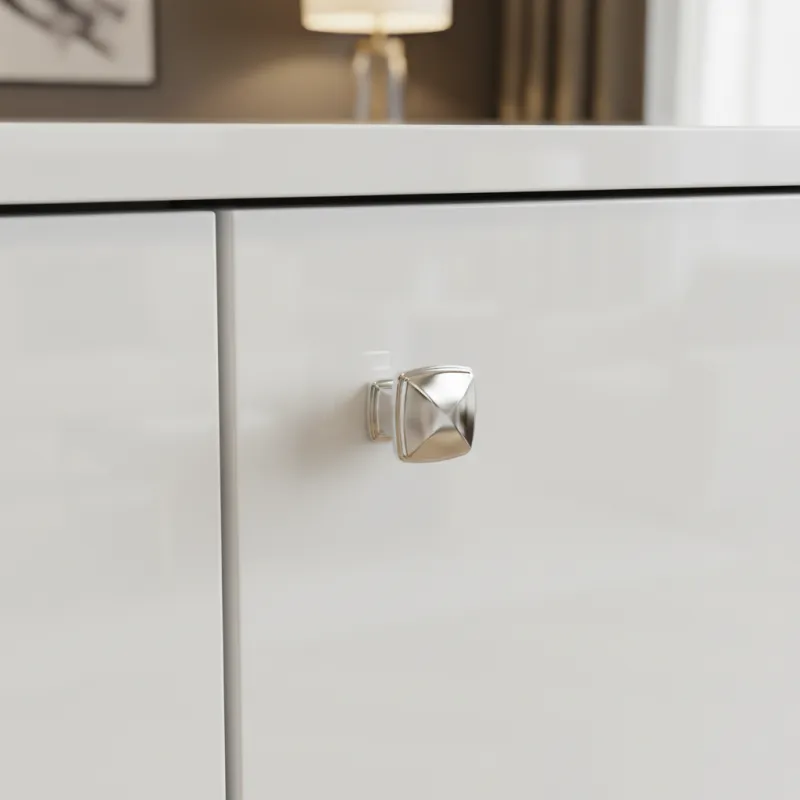 Bouton de meuble MARON / Chrome brillant